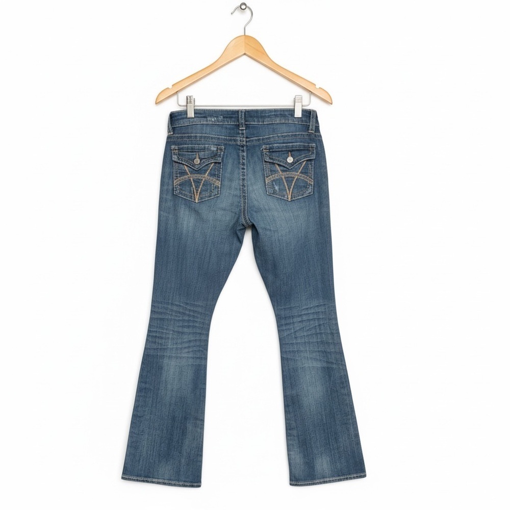 Kut from the Kloth So Low Women's Boot Cut Jeans - Classic Blue - Picture 4 of 13